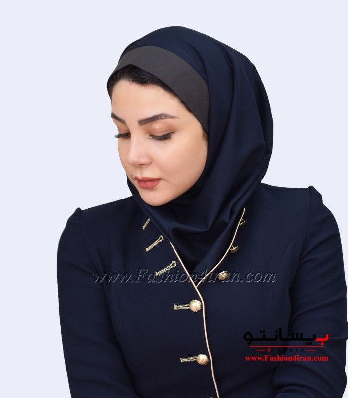 مقنعه نقاب نوک مدادی کد 47