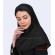 مقنعه مشکی نقاب مشکی کد 47