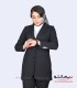 کت شلوار زنانه دیپلمات دو خط دکمه نقره‌ای کد 105