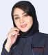 مانتو شلوار سرمه‌ای