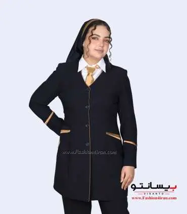 کت شلوار کرپ خرجیکار طلایی کد 75