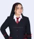 کت شلوار کرپ خرجیکار زرشکی