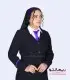 کت شلوار کرپ خرجیکار آبی