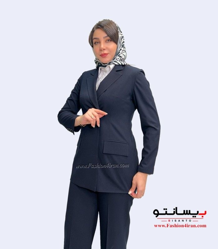 کت شلوار زنانه دیپلمات دو خط کد 58