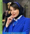 مقنعه فرم مینی اسکارفی تل آبی کد 8