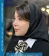 مقنعه فرم مینی اسکارفی تل مشکی