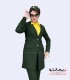 کت‌ شلوار زنانه کرپ سبز لجنی