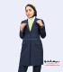 کت شلوار زنانه پیردوپل سرمه‌ای