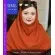 مقنعه کرپ قرمز نارنجی کد 11