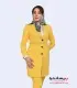 کت تک زنانه مازراتی زرد کد 112