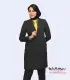مانتو شلوار اداری پارچه فیونا رنگ مشکی