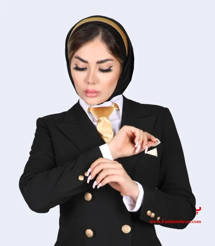 کت شلوار اداری فاستونی زنانه کد 54