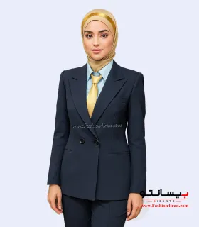 کت زنانه با شلوار فاستونی کد 59