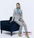 کت‌ زنانه رسمی با شلوار فاستونی ترک