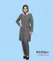 مانتو شلوار فاستونی ترک خرجیکار زرشکی کد 78