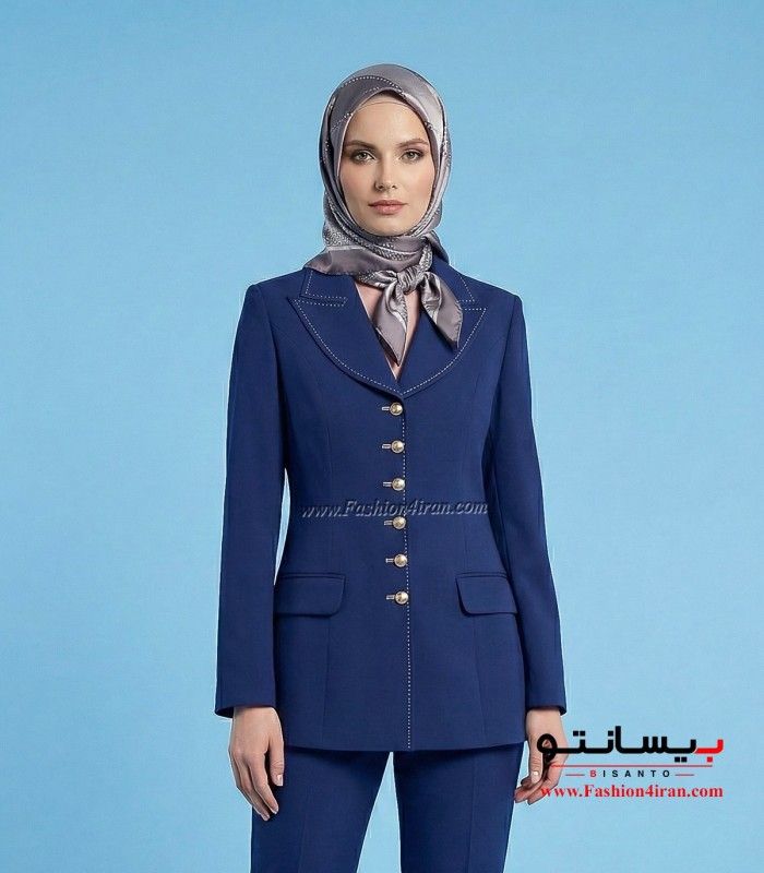 کت شلوار زنانه فاستونی خرجیکار طلایی