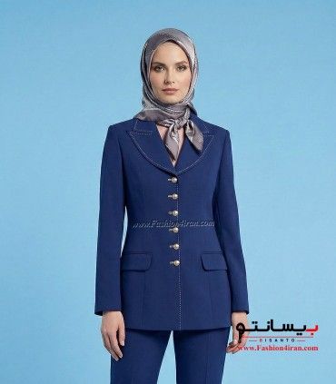 کت شلوار زنانه فاستونی خرجیکار طلایی