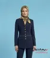 کت شلوار فاستونی خرجیکار طلایی کد 119