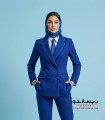کت‌ شلوار فاستونی ترک با خرجیکار آبی کد 501