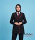 کت‌ زنانه با شلوار فاستونی با خرجیکار زرشکی کد 501