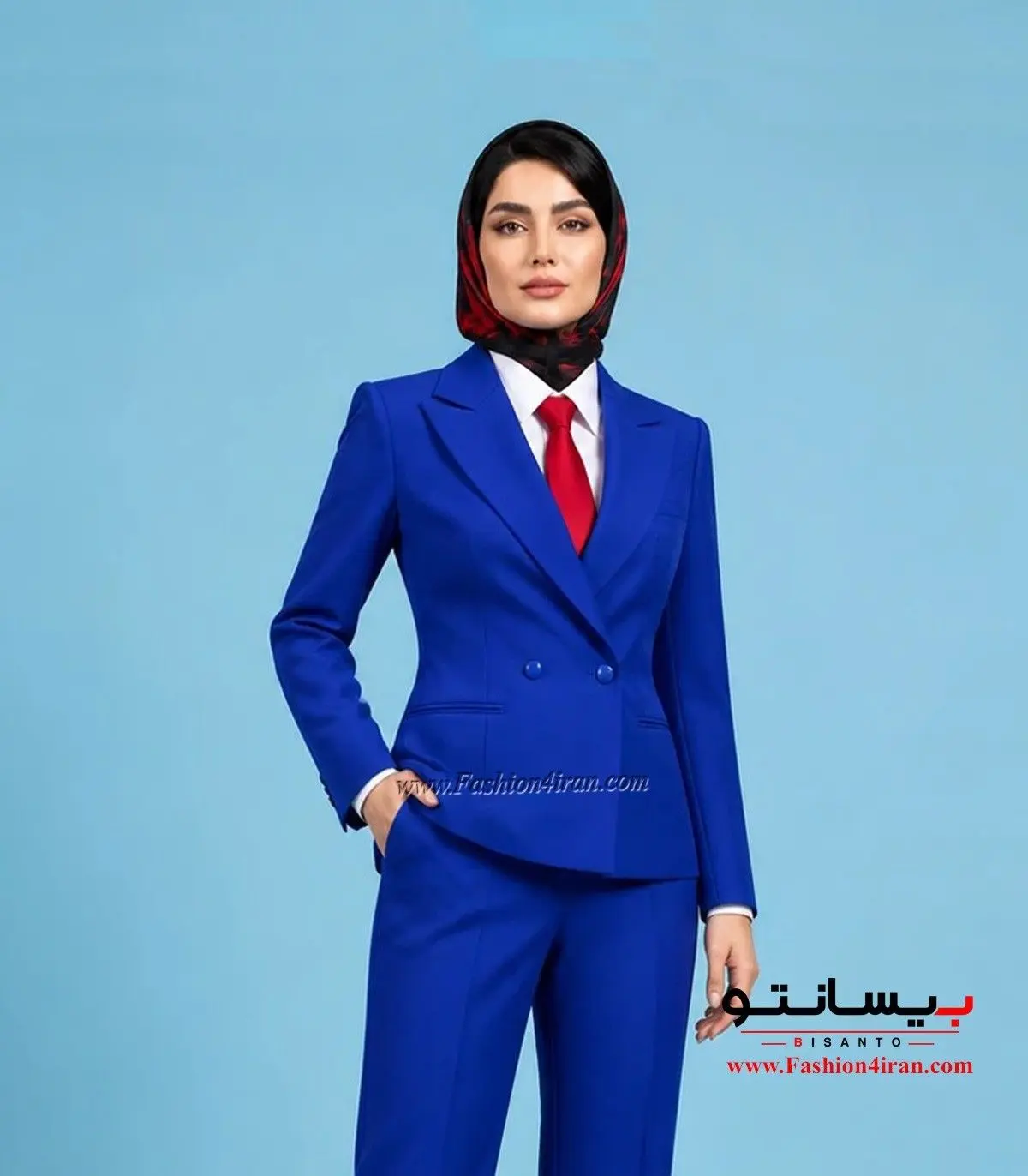 کت زنانه آبی
