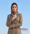 کت‌ شلوار پیردوپل نسکافه‌ای با خرجکار طوسی کد 508