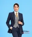 کت شلوار و جلیقه زنانه طوسی فاستونی ترک کد 120