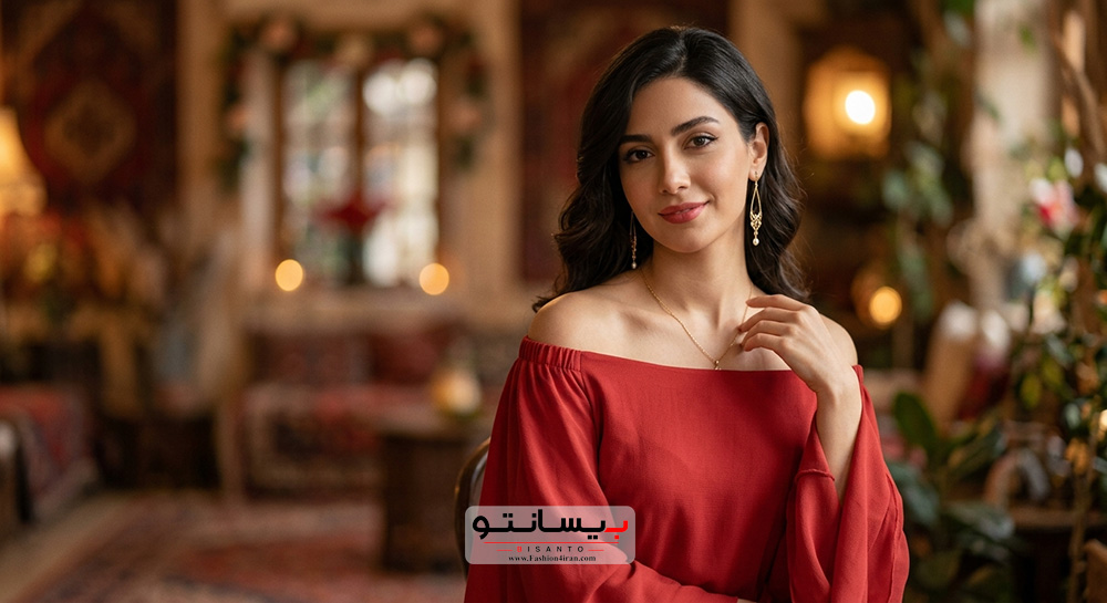 بلوز یقه قایقی