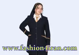 انتخاب مانتو شلوار اداری برای افراد چاق؛ استایلی شیک، راحت و حرفه‌ای
