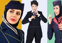 کت شلوار مهماندار هواپیمایی؛ نماد وقار، نظم و حرفه‌ای‌گری در آسمان