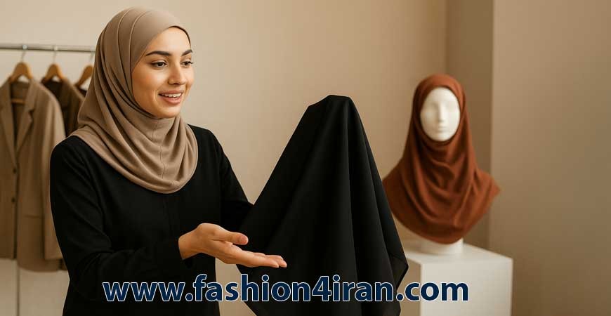 انواع مقنعه برای مصارف اداری، دانشگاهی، مدارس و بیمارستان‌ها