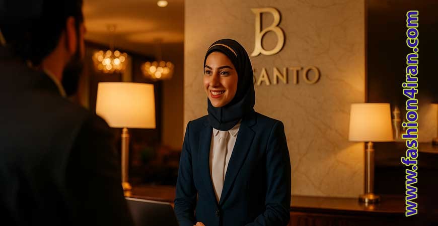 کت‌ و شلوار زنانه هتل و رستوران