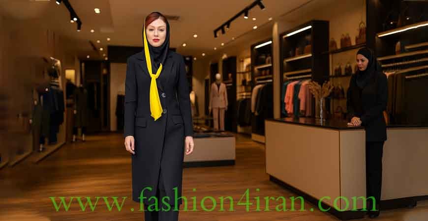 پرفروش‌ترین مدل رسمی بیسانتو؛ مانتو شلوار فاستونی 53 پلاس